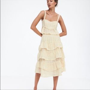 Rowie the Label ruffle skirt and top flowy set